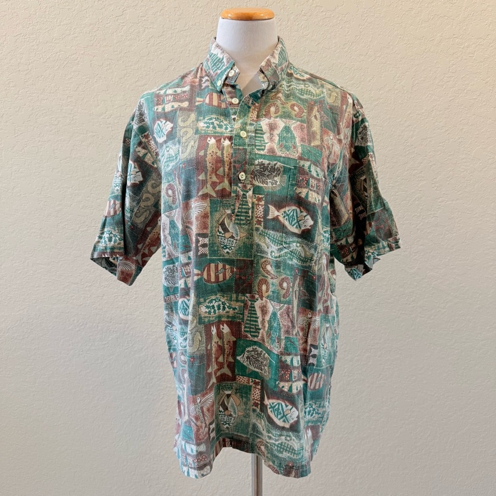 RJC Hawaiian Fish Aloha Shirt